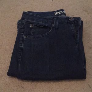 Merona bootcut dark denim jeans